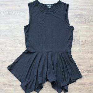Black Peplum Blouse Size Small